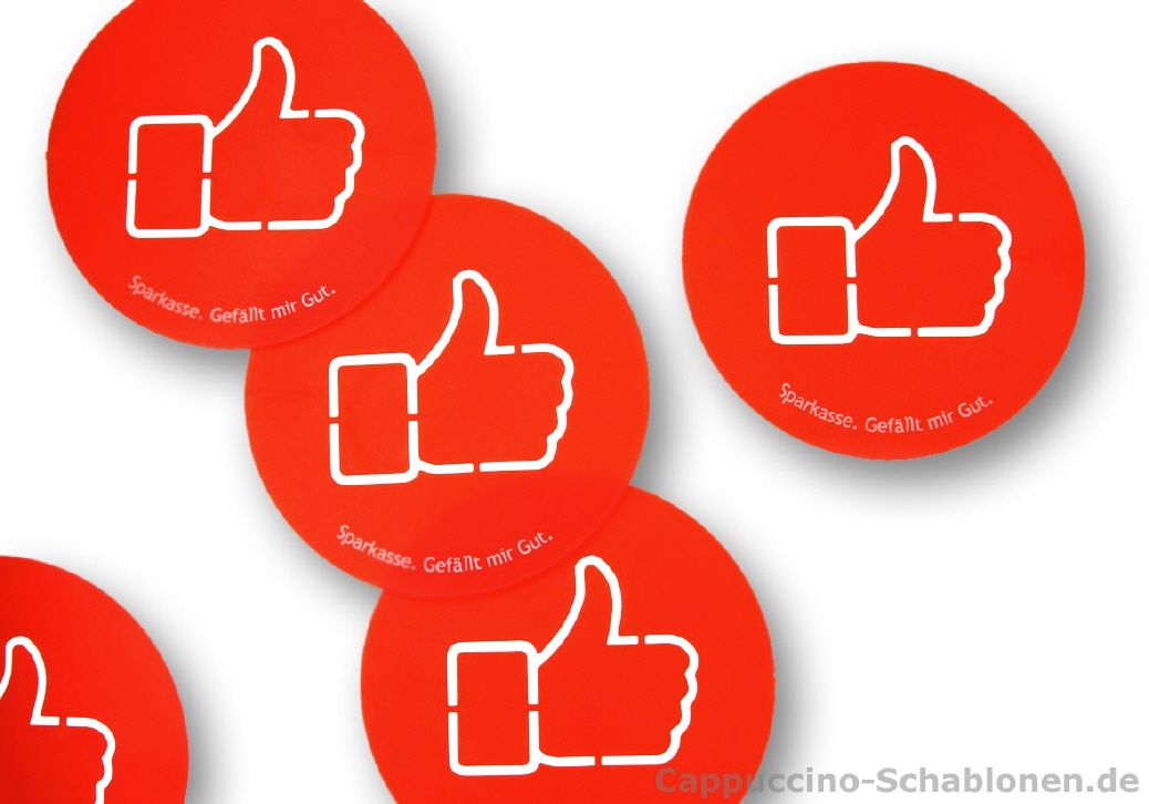 cappuccino-stencil plastic